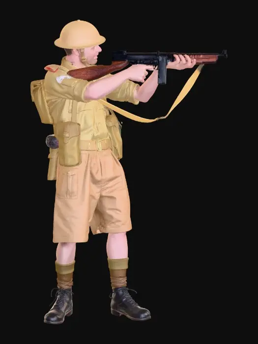 3D model for British G.I