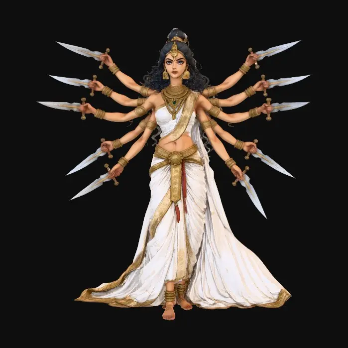 3D model for Warrior Goddess Army