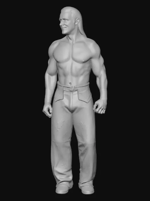 3D model for Shawn Michaels