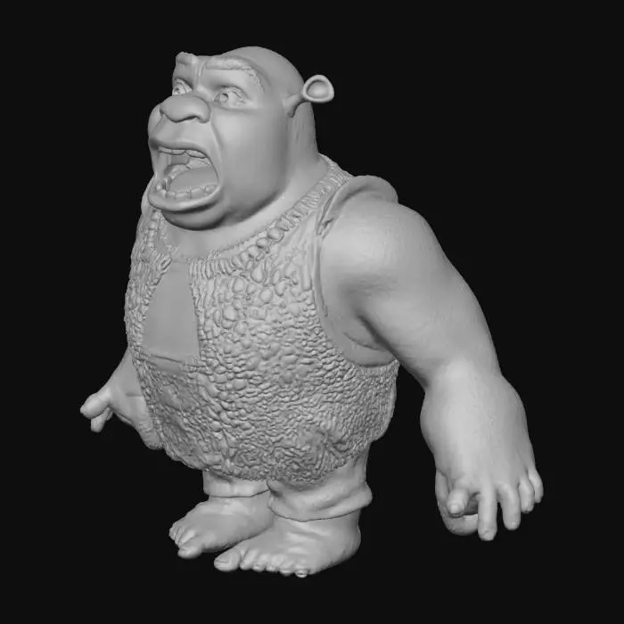 3D model for Shocked Ogre