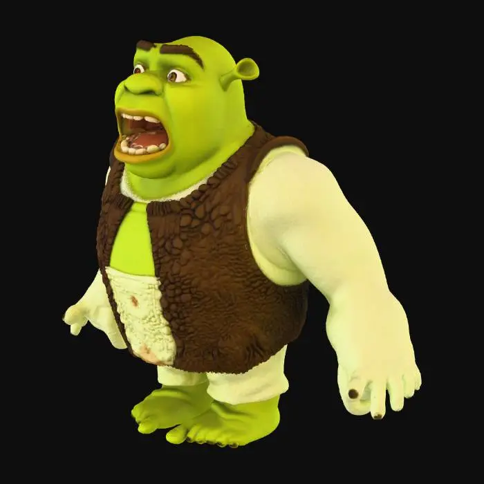 3D model for Shocked Ogre