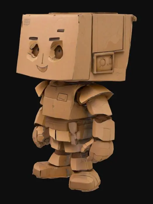 3D model for Cardboard Buddy