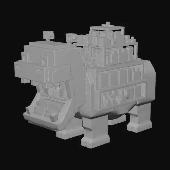 3D model for Hippo Market Shelf