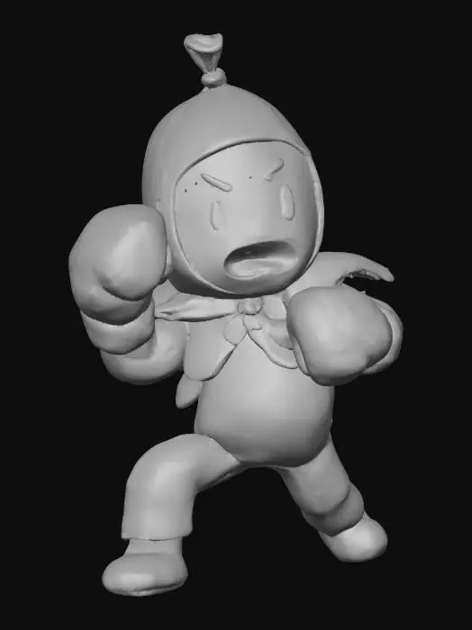 3D model for Boxing Banana Hero