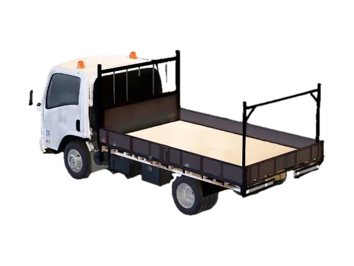 Truck - Lorry 3D model, vytvořený pomocí AI