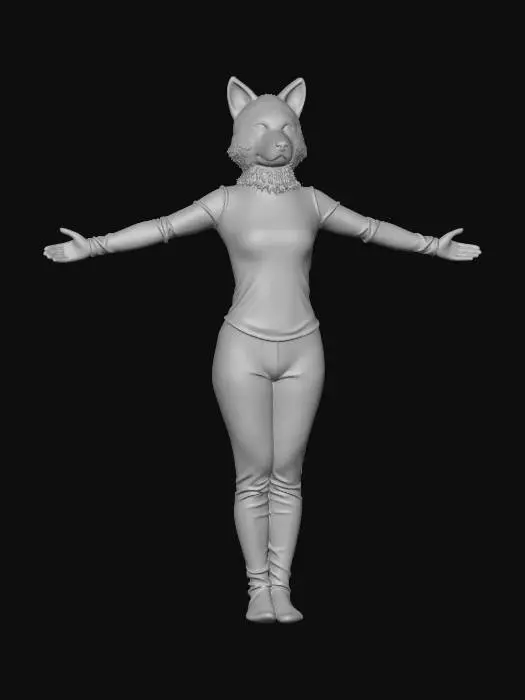 3D model for Welcome Fox