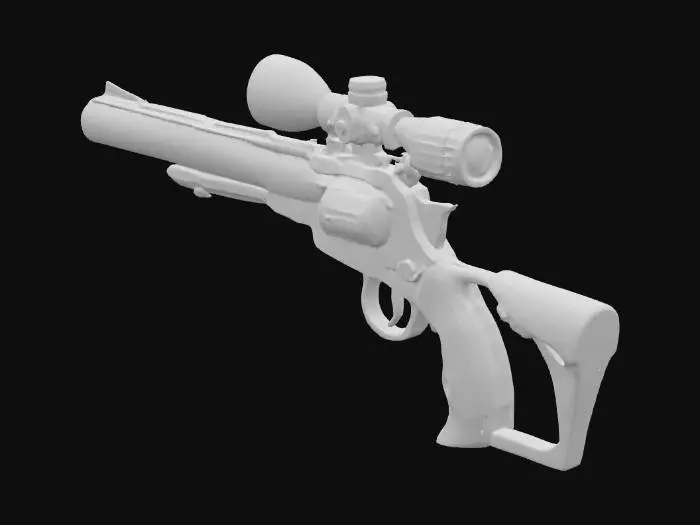 3D model for Revolver Rifle