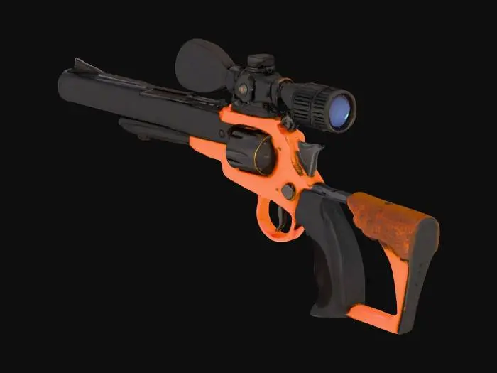 3D model for Revolver Rifle