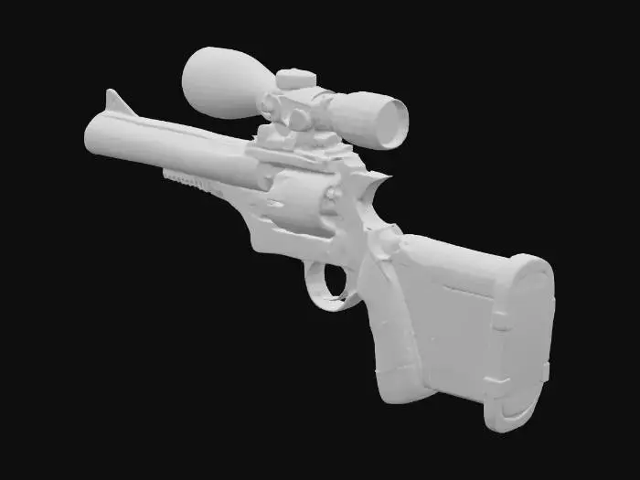 3D model for Scoped Revolver 