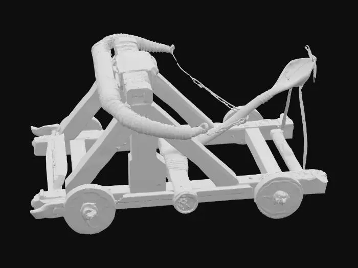 3D model for Roman Onager