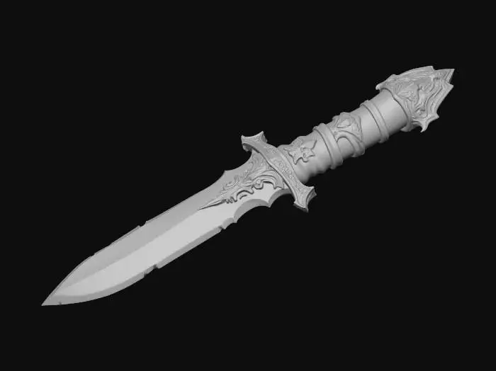 3D model for Ceremonial Dagger