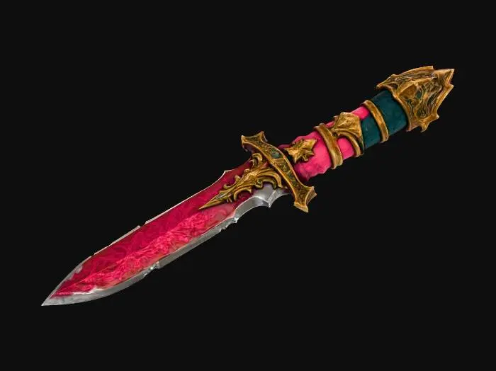 3D model for Ceremonial Dagger