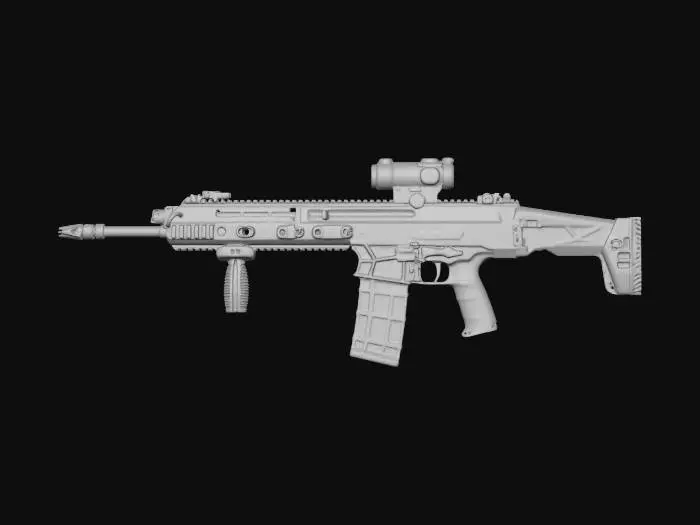 3D model for CZ BREN 2 BR