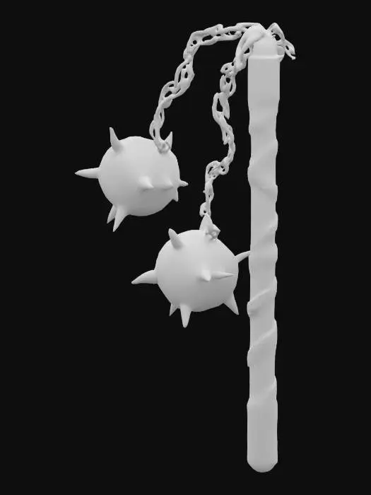 3D model for Spiked Flail