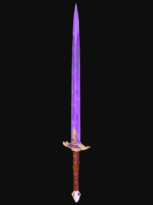 3D model for Amethyst Sword