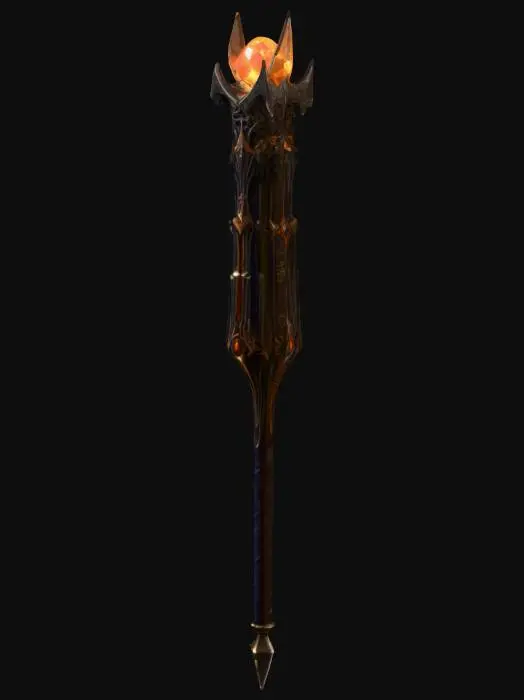 3D model for Sauron's eye scepter