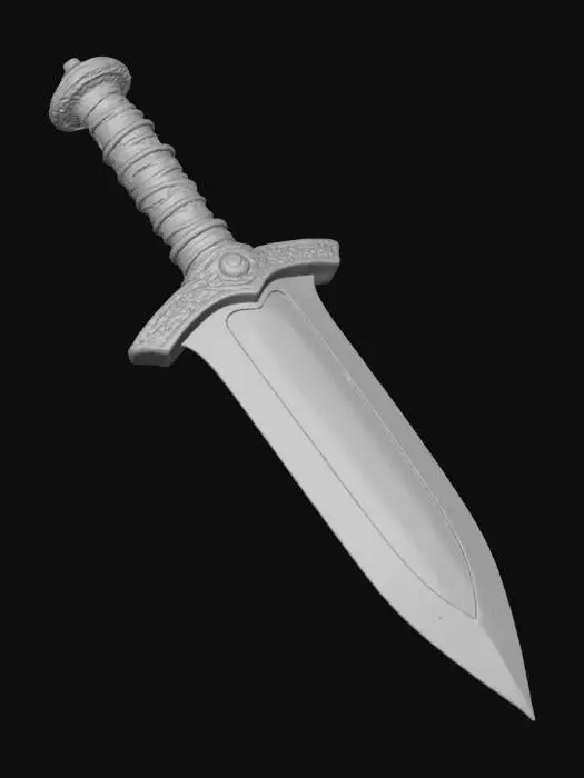 3D model for Poison Vial Dagger