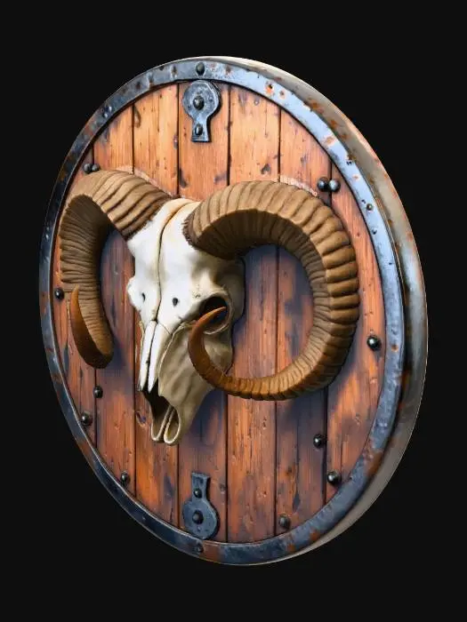 3D model for Ram's Shield