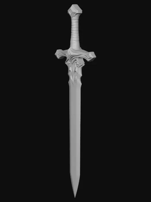 3D model for Amethyst Blade of Destiny