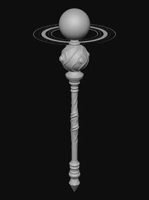 3D model for Saturn Scepter