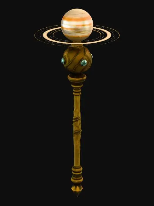 3D model for Saturn Scepter
