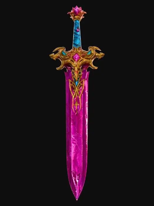 3D model for Water Lilly Sword
