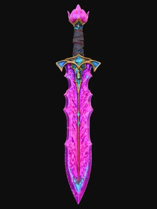 3D model for Radiant Blossom Blade