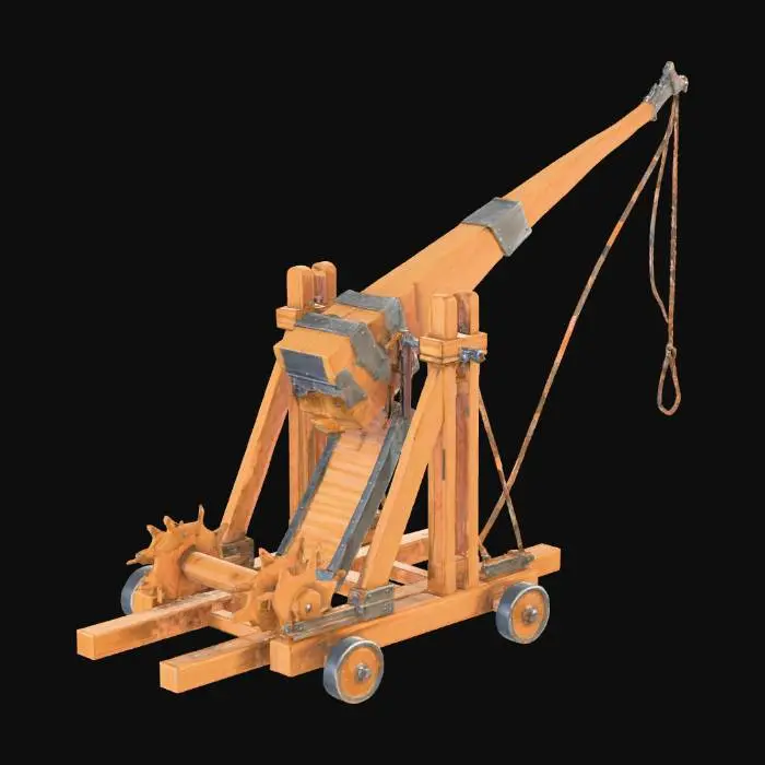 3D model for Medieval Siege Engine