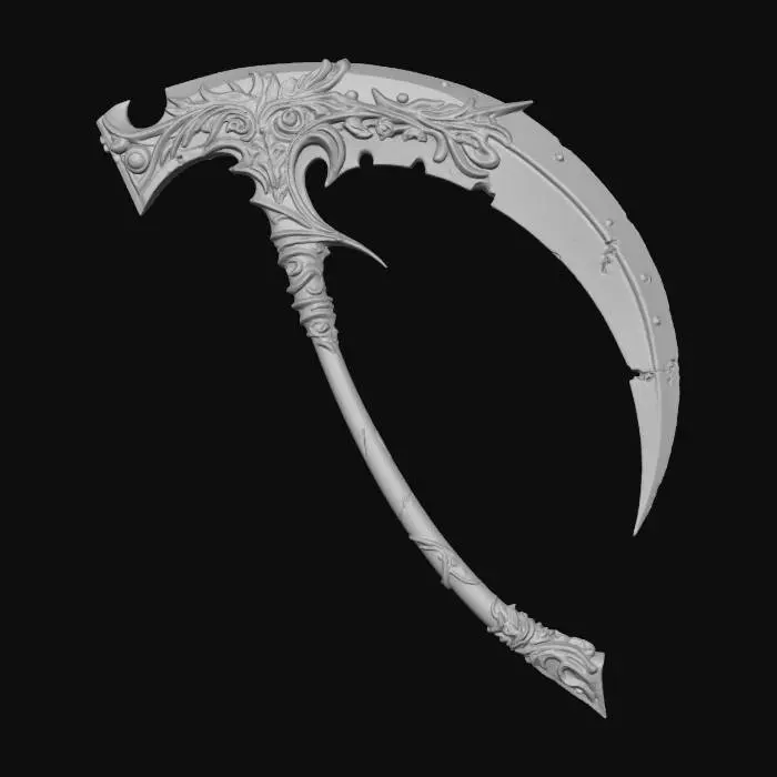 3D model for Enchanted Scythe