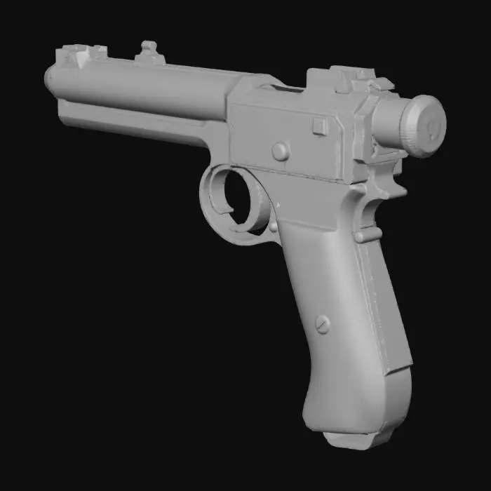 3D model for Roth-Steyr M1907