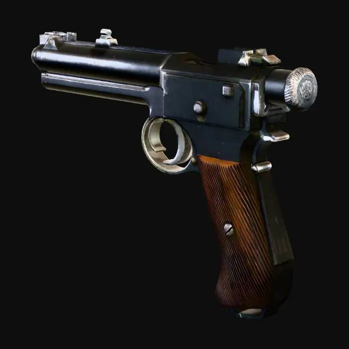 3D model for Roth-Steyr M1907