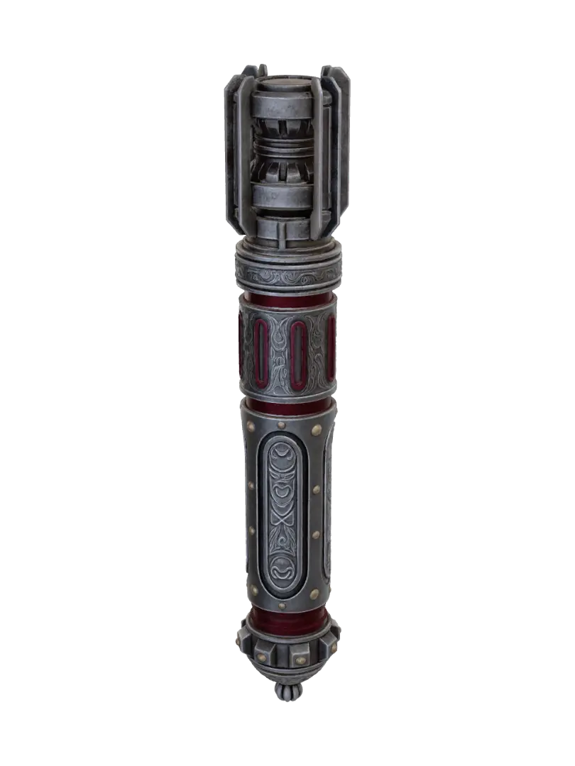 An Elegant Weapon - Jedi 3D model, vytvořený pomocí AI