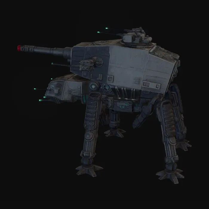 3D model for Desert Colossus