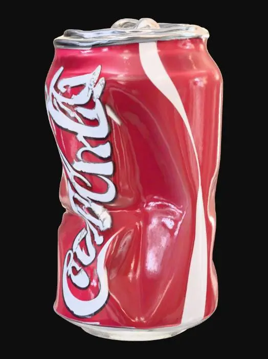 3D model for Crumpled Can