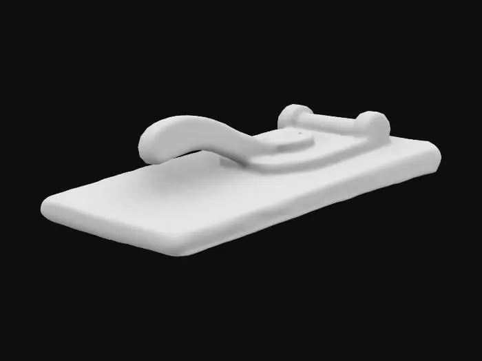 3D model for Old Printing Press Lever