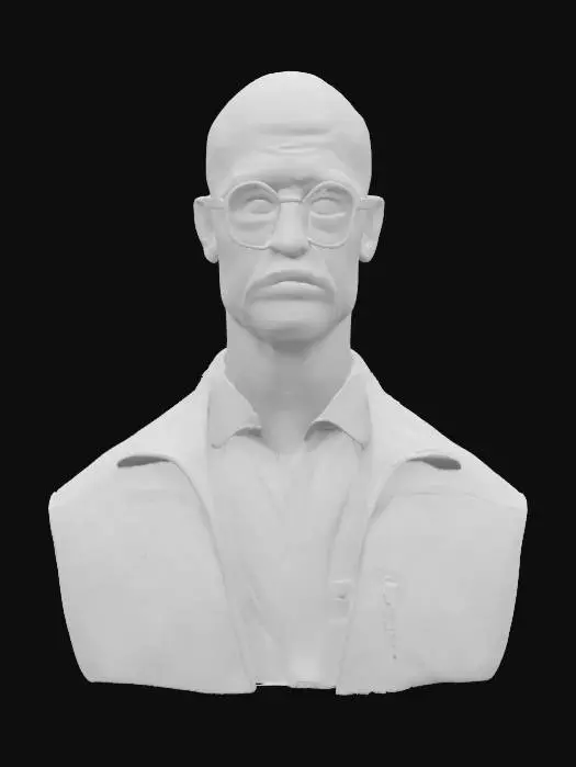 3D model for Highly detailed 3D model of a middle-aged male character inspired by a Breaking Bad. inspirated by walter white