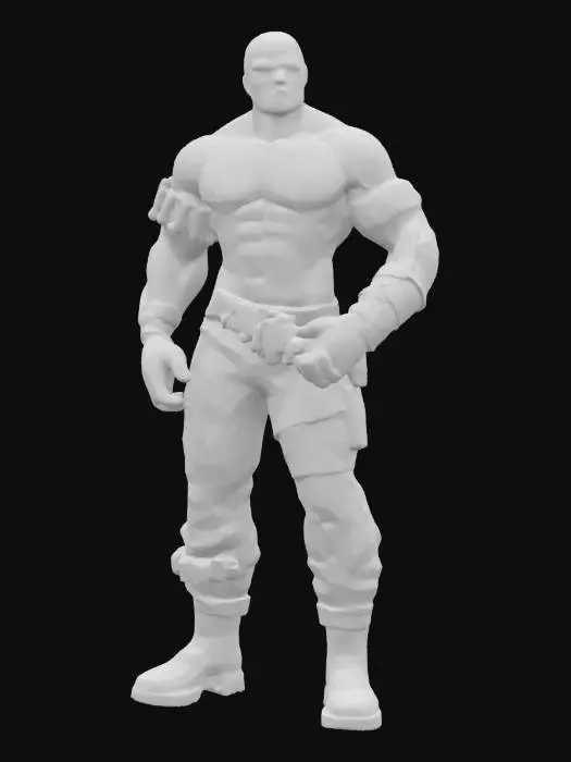 3D model for Warrior Sentinel