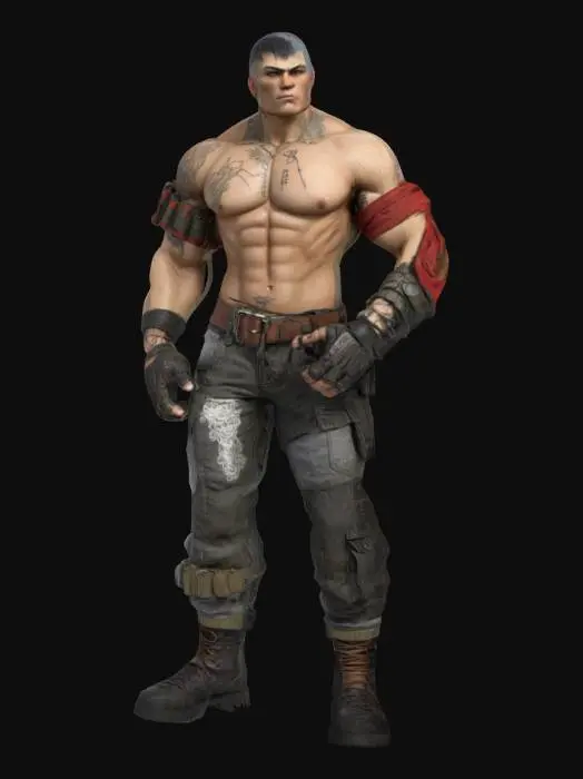 3D model for Warrior Sentinel