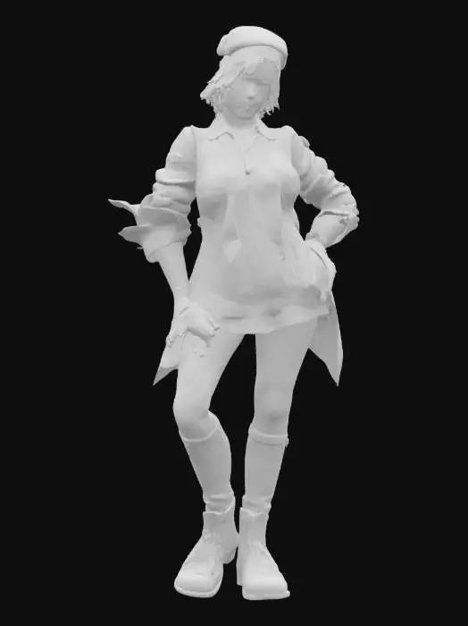 3D model for Tekken Fighter Character