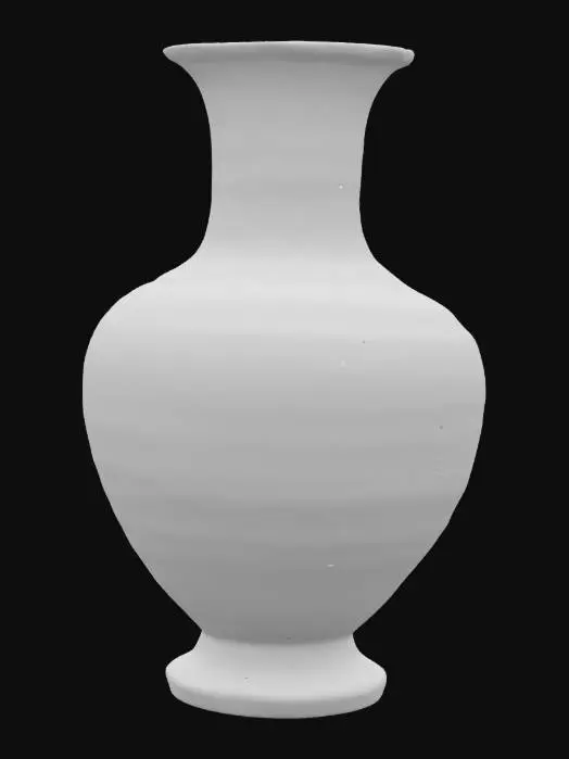 3D model for Ultra-detailed 3D model of an ancient Greek amphora submerged in the ocean. Covered partially in algae, coral encrustations, and signs of marine erosion. Elegant classical shape with faded geometric or mythological patterns engraved. Subtle cracks and worn texture on the ceramic surface. Scene suggests partial burial in ocean floor sand, with lighting filtered through water. 8K PBR textures for ceramic, organic growth, and patina. High realism suitable for underwater archaeological or cinematic scenes., #ocean#