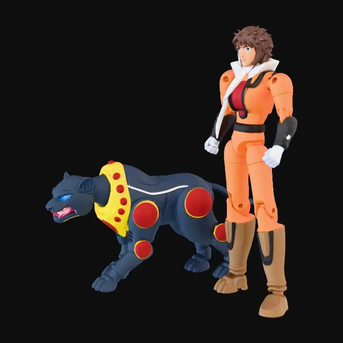 3D model for Action Figures Adventure