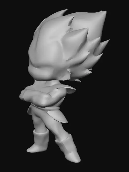 3D model for Saiyan Attitude