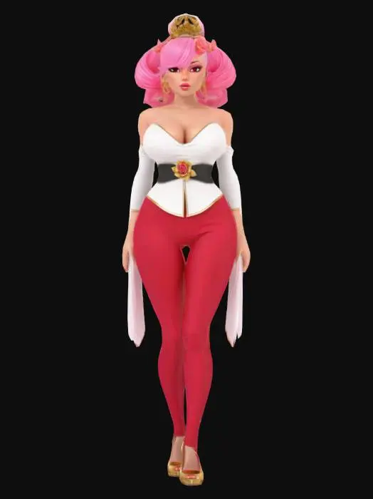 3D model for Elegant Rose Duchess