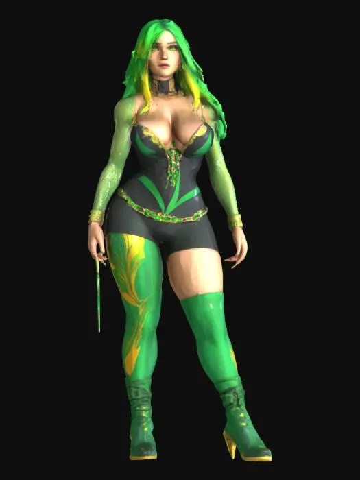 3D model for Verdant Forest Nymph