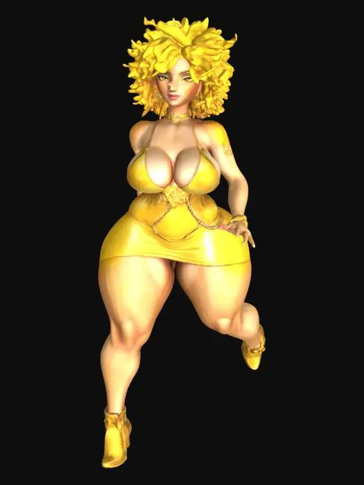 3D model for Golden Radiance