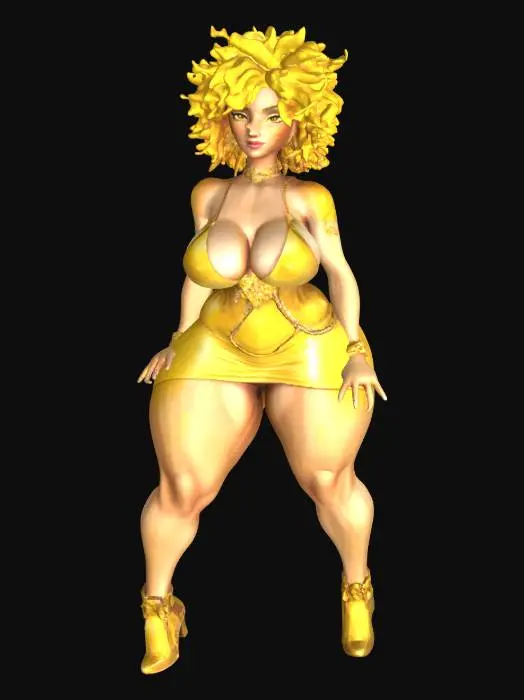 3D model for Golden Radiance