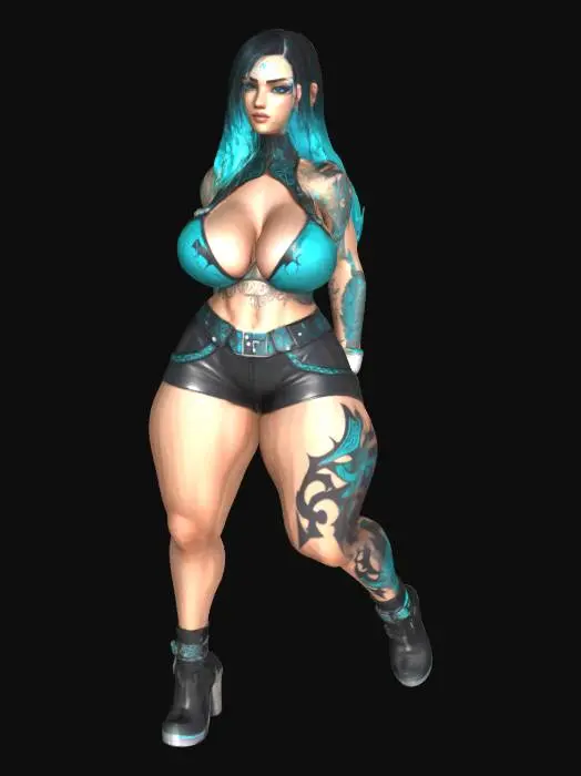 3D model for Warrior Vogue