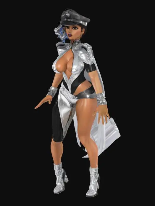 3D model for Space Captain , #SketchTo3D#