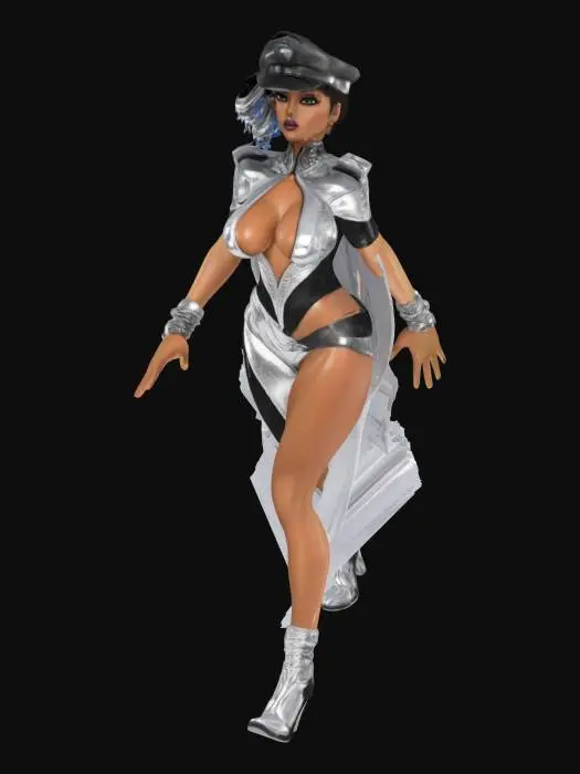 3D model for Space Captain , #SketchTo3D#