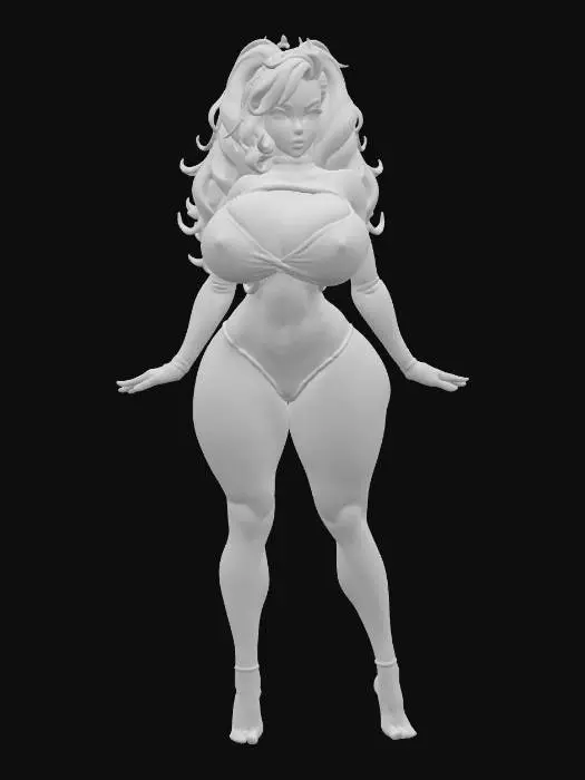 3D model for Olympic Swimmer 